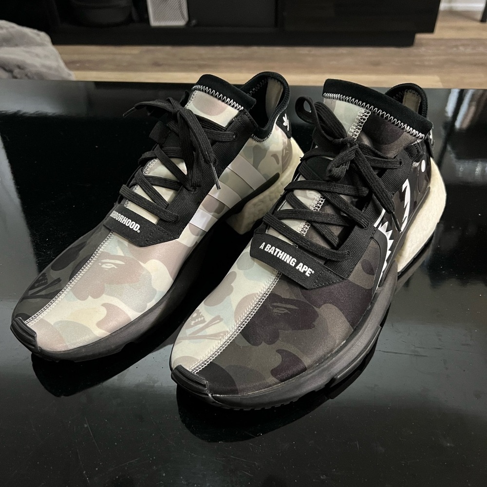 Adidas bathing ape x neighborhood POD S3.1